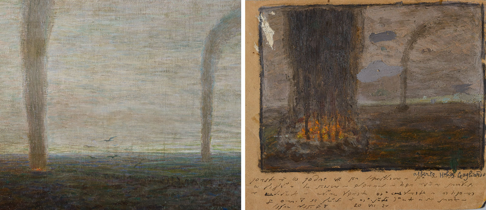 Painting detail and study